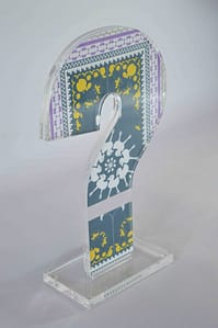 award glas met bedrukking