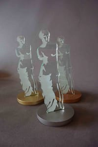 award met lasergravure glaslook