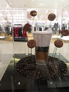 koffie mockup dispay