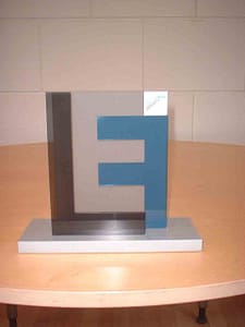 award plexiglas kleur