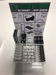 display voor in een winkel