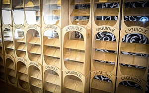 display serie olie virtrine