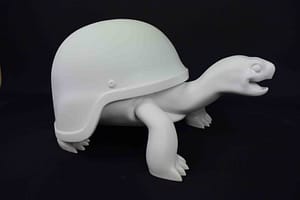 schildpad 3d print kunstobject