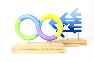 relatiegeschenk award lasersnijden met gravure