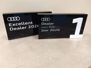 audi award perspex