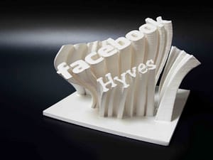 3d print tekst object