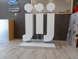 letter paneel groot voor winkel